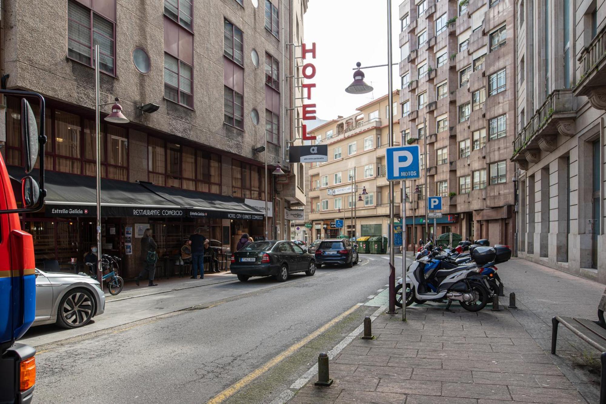 Hotel Alda Centro Pontevedra Eksteriør bilde
