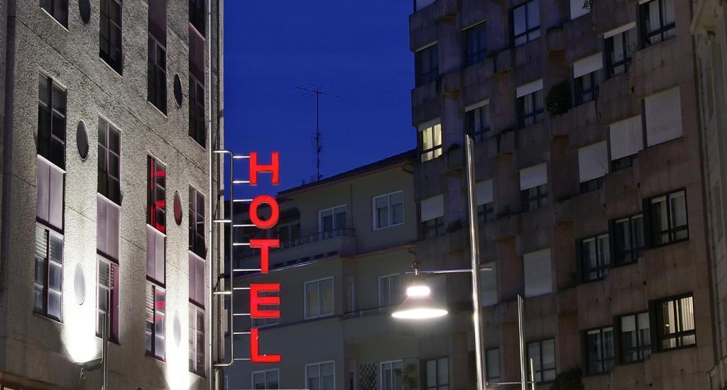 Hotel Alda Centro Pontevedra Eksteriør bilde